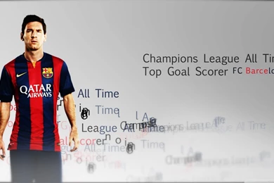 Lionel Messi   All Time Champions League Top Goal Scorer HD ...