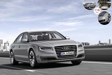 Audi A8 (2014) Hybrid   Front