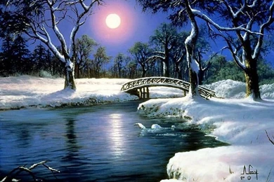 Pretty Scenery Of Water