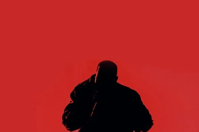 Fuck Everything.   Cudbino: KANYE RED  iPhone 5/5s Wallpapers