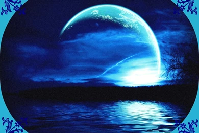 Blue Abstract Lake Wallpapers   Blue Wallpapers (14273787)   Fanpop