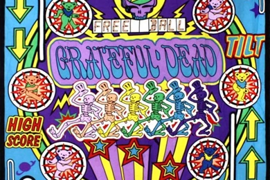 Grateful Dead Pinball Machine Poster