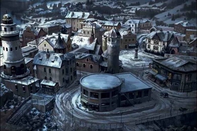 Lighthouses: Lighthouse Village Hill Trees Socom Fireteam Bravo ...