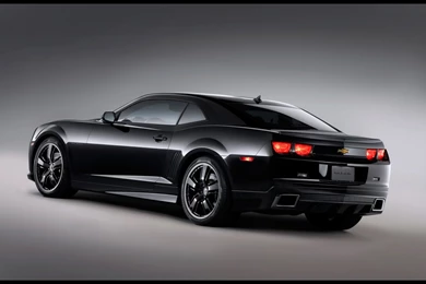 2008 Chevrolet Camaro Black Concept Rear And Side 2 1024x768 ...