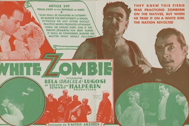 White Zombie   Vintage 1930s Movie Posters Wallpapers Image