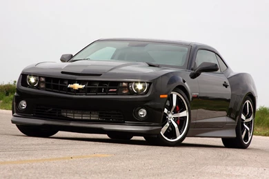Muscle Car Wallpapers Black Camaro   Wallpapers