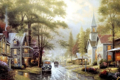 Free Wallpapers   Free Nature Wallpapers   Thomas Kinkade Wallpapers ...