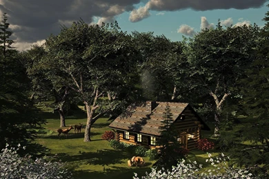 Log Cabin Wallpapers   Wallpapers Cave