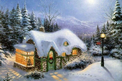 Thomas Kinkade Wallpapers   (