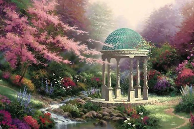 Thomas Kinkade Pools Of Serenity Wallpapers 1680x1050 ...