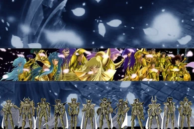 Saint Seiya   Gold Saints Wall By Edhel44 On DeviantArt