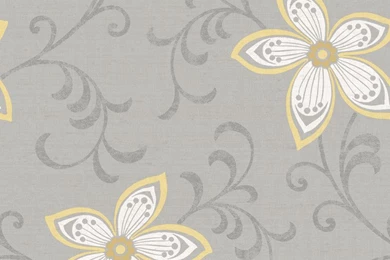 Brewster Home Fashions Christel Khloe Girly 33' X 20.5" Floral 3D ...