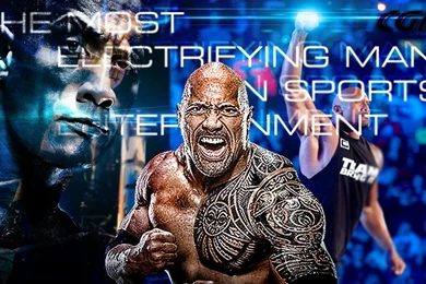 DeviantArt: More Like New The Rock Wallpapers By Cmpunkster