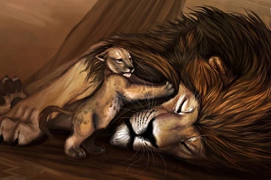 Simba And Mufasa   The Lion King Wallpapers (38692660)   Fanpop