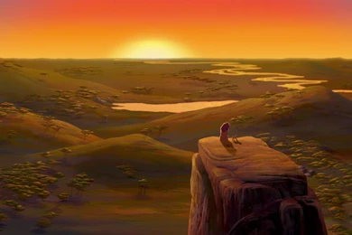 Sun, Disney Company, Simba, The Lion King, Lions, Mufasa :: Wallpapers