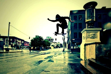 1920x1080 Urban Skateboard Trick Wallpapers