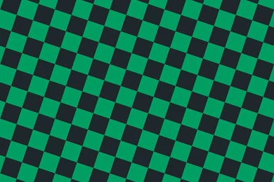 Black Pearl And Shamrock Green Checkers Chequered Checkered ...