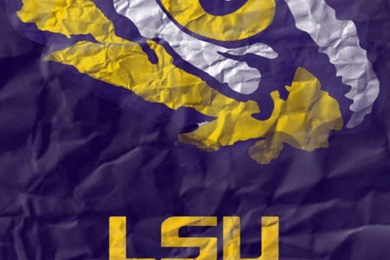 Crumpled Paper LSU iPhone 5 Wallpapers (640x1136)