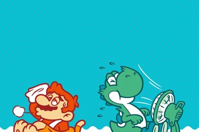 Nintendo Of Australia Releases Adorable Mario And Yoshi Wallpapers ...