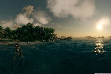 Deep Blue Ocean HD Desktop Wallpapers : High Definition : Mobile