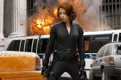 Justpict.com Scarlett Johansson Black Widow Wallpapers