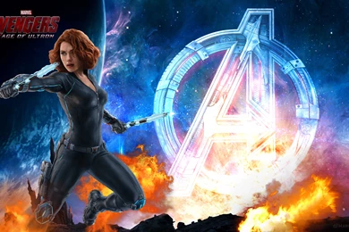 Avengers: Age Of Ultron Promo Art Black Widow By Chenshijie9095 ...