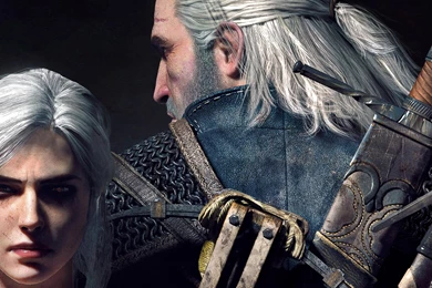 Geralt Slaying A Creature In The Witcher 3: Wild Hunt Desktop ...