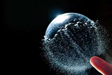 Soap Bubble Bursting Bokeh HD Desktop Wallpapers : High Definition ...