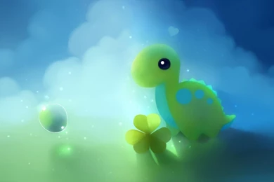 Cute Dino HD Desktop Wallpapers : Widescreen : High Definition ...