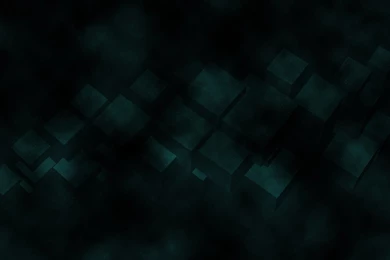 Abstract Cubes Dark Green Wallpapers   (