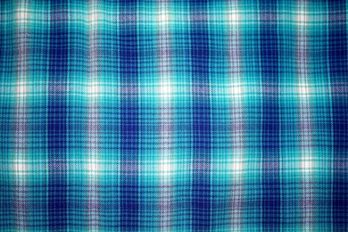Blue Plaid Fabric Texture Picture