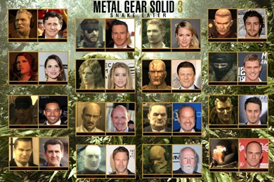 Metal Gear Solid 3: Snake Eater Fan Cast By Jaimito89 On DeviantArt