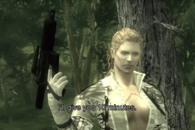 Metal Gear Solid 3 Snake Eater The Boss   Just Push Start