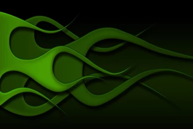 Green Flame Wallpaper Images
