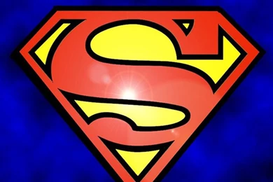 SUPERMAN LOGO IPHONE WALLPAPER BACKGROUND