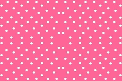 White Dots On Bubblegum Pink Wallpapers   Bohobear   Spoonflower