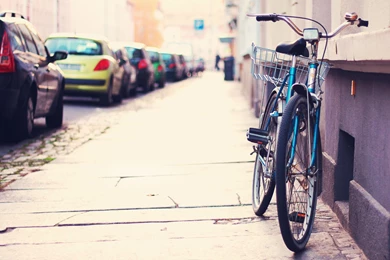 2560x1600 Alone Bicycle, Bike, Street, City, Tilt shift, Street ...