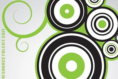 One Source Talent Green Circle Wallpapers