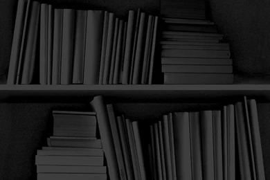 Wallpapers BLACK BOOKSHELF By Mineheart Design Young & Battaglia