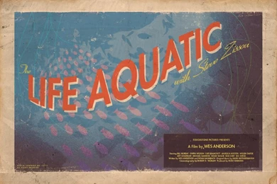 Super Punch: Poster For The Life Aquatic With Steve Zissou