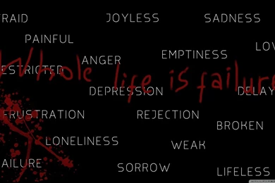 Deep Depression HD Desktop Wallpapers : High Definition : Mobile