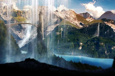 Waterfalls Scenery Wallpapers