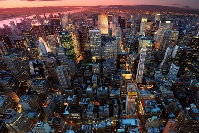 1366x768 New York City Skyline Desktop PC And Mac Wallpapers
