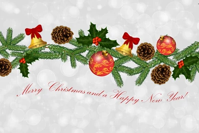 Merry Christmas And A Happy New Year! Wallpapers   Holiday ...