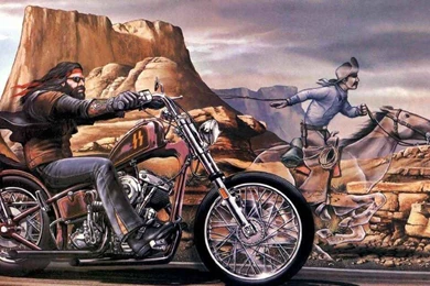 Wallpapers Biker Girl Harley Outlaw Free Motorcycles Hd At ...