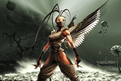 Wallpapers Nature Girl Fantasy Hd Warrior Angel Free 1920x1080 ...