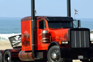 Download Wallpapers Dead Man's Chest Peterbilt Truck (1920 X 1080 ...