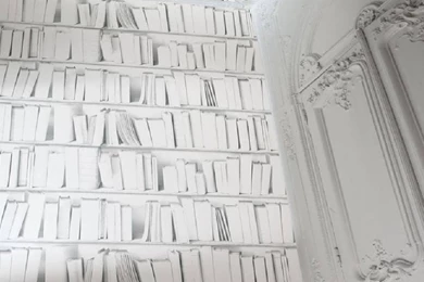 Muriva Virtual Reality Books Bookcase Bookshelves Vinyl Wallpapers ...