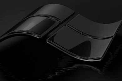 Download Wallpapers 720x1280 Windows 7, Black, Glass, Reflection ...