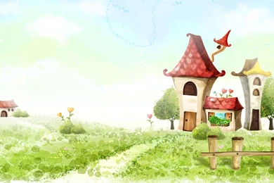 Hand Painted Fantasy Wallpapers 129648